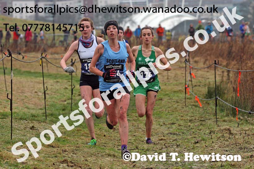 Celtic Nations senior and junior womens Great Edinburgh Cross Country. Photo: David T. Hewitson/Sports for All Pics